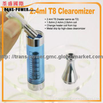 Factory price good selling clear atomizer bcc  2.4ml